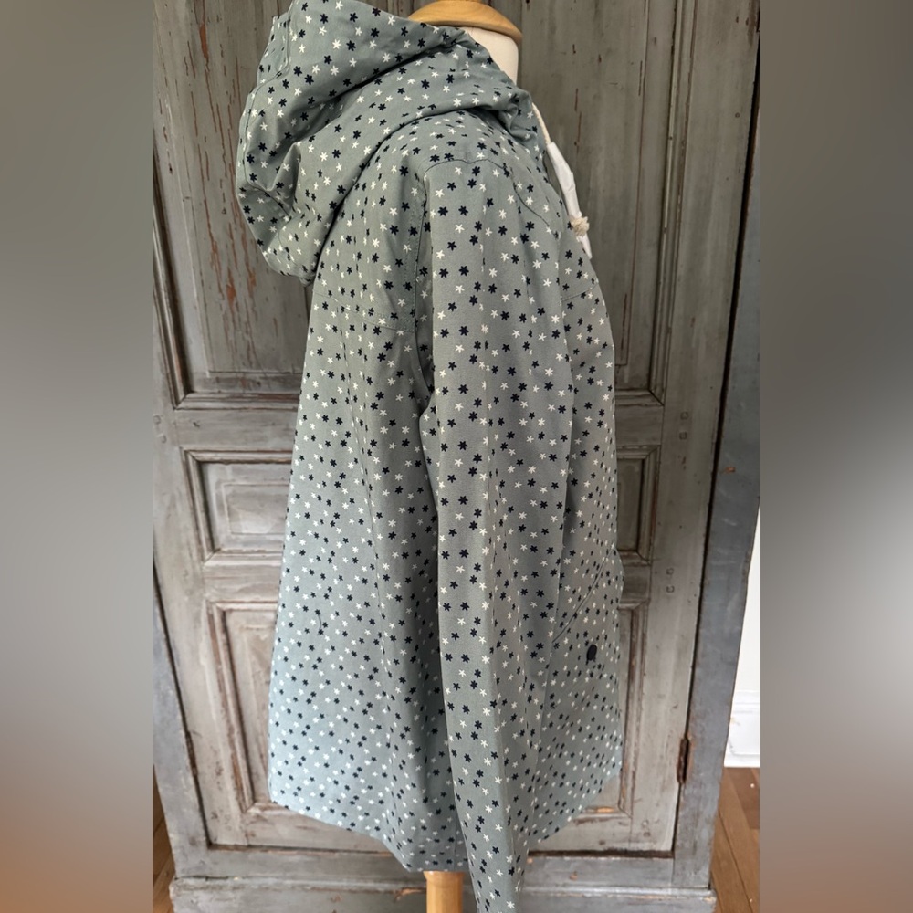 Boden Star Patterned Toggle Coat - image 4